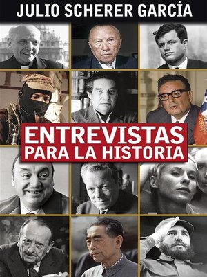 cover image of Entrevistas para la historia